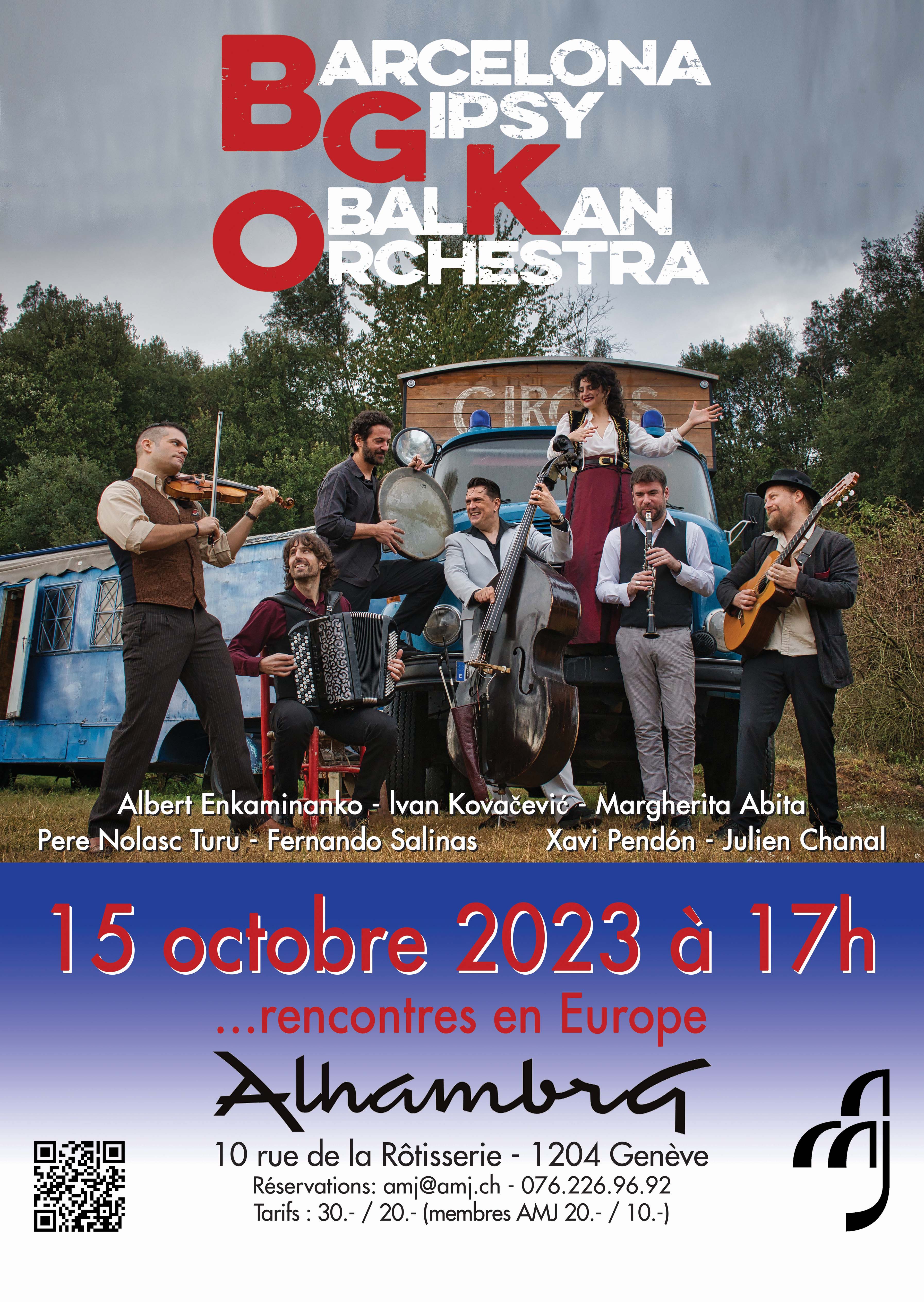 AMJ 15.10.23 - Barcelona Gipsy balKan Orchestra