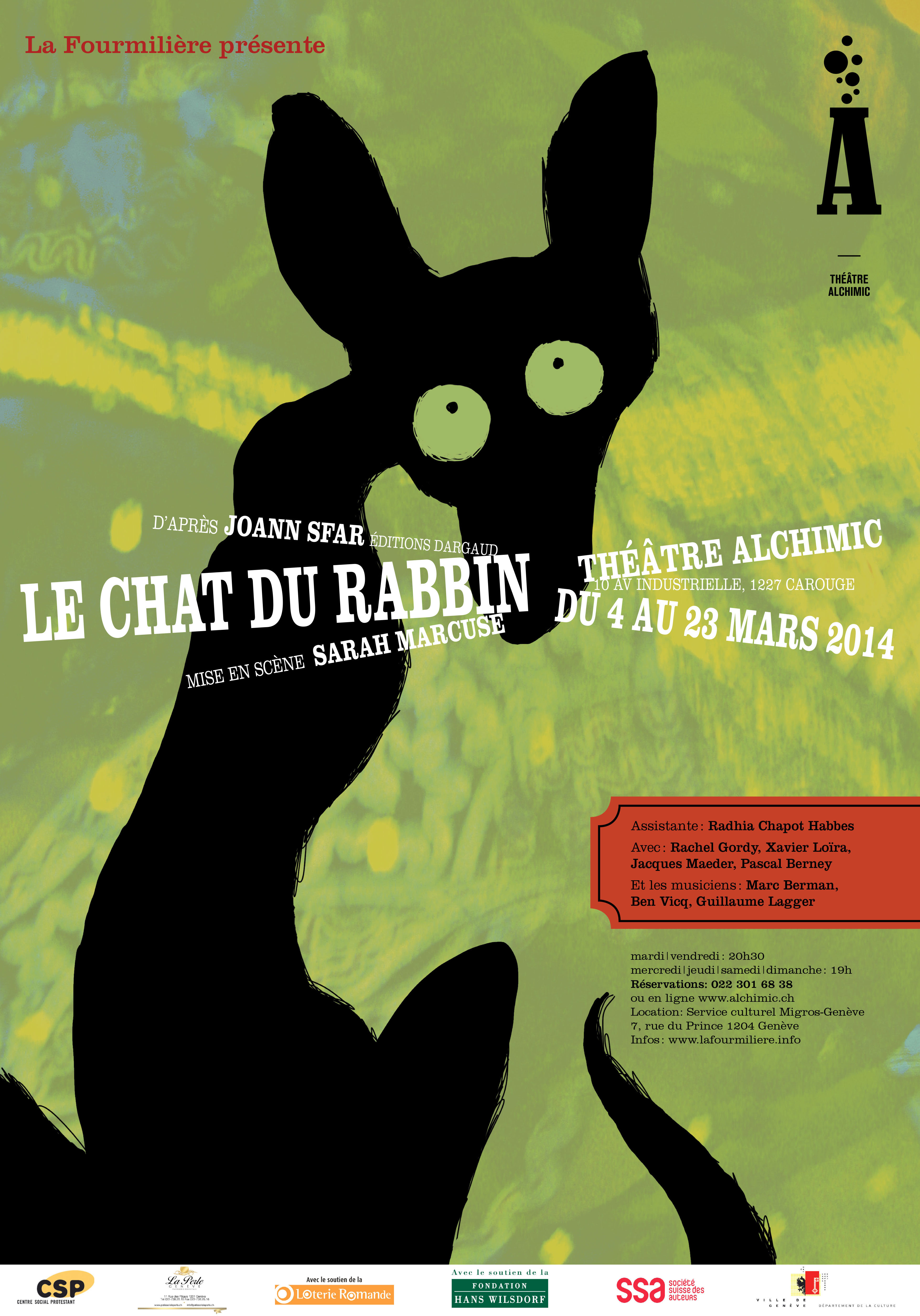 Le Chat du Rabbin - adaptation libre d'aprs Joann Sfar