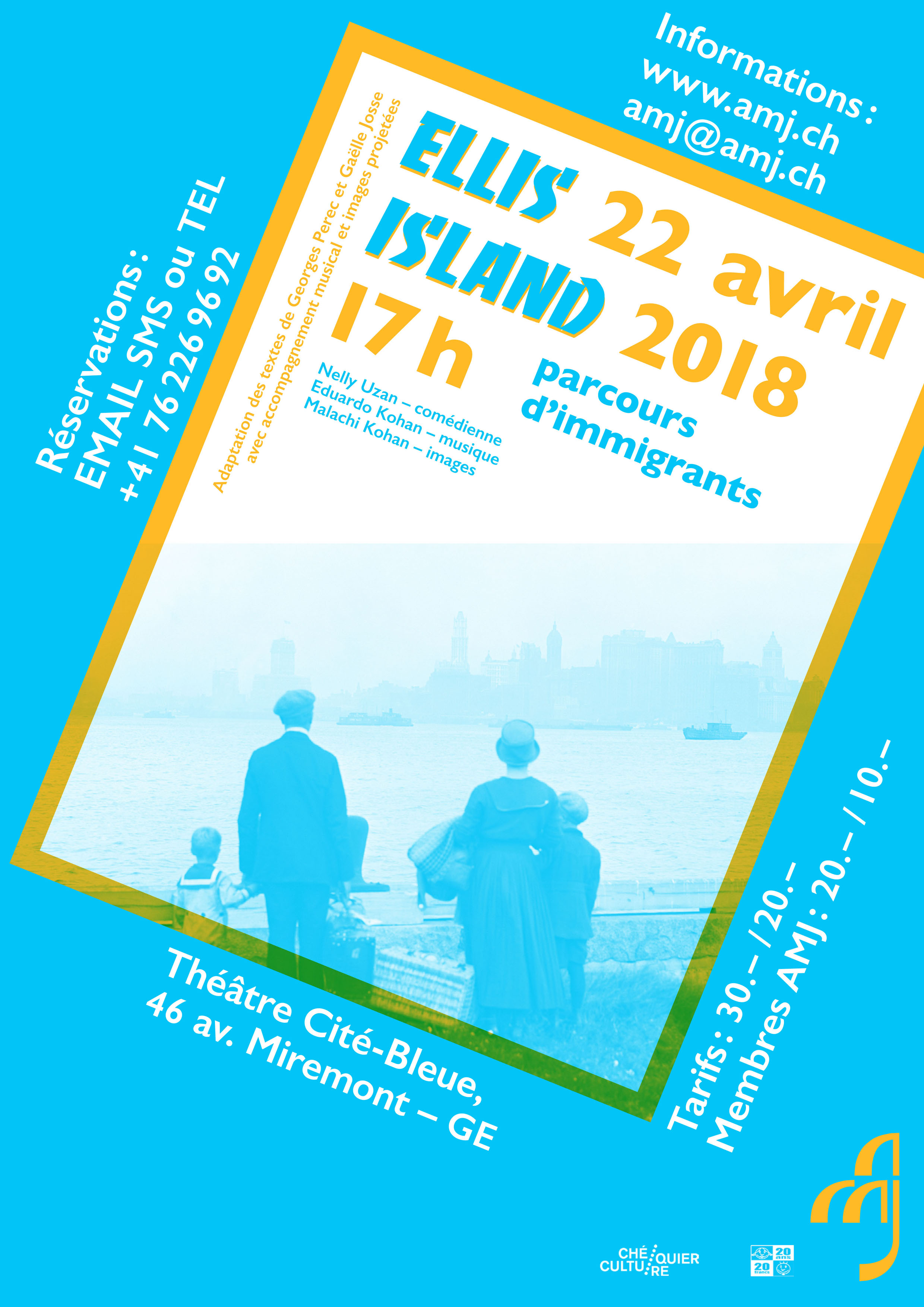 AMJ - Ellis Island ...parcours d'immigrants