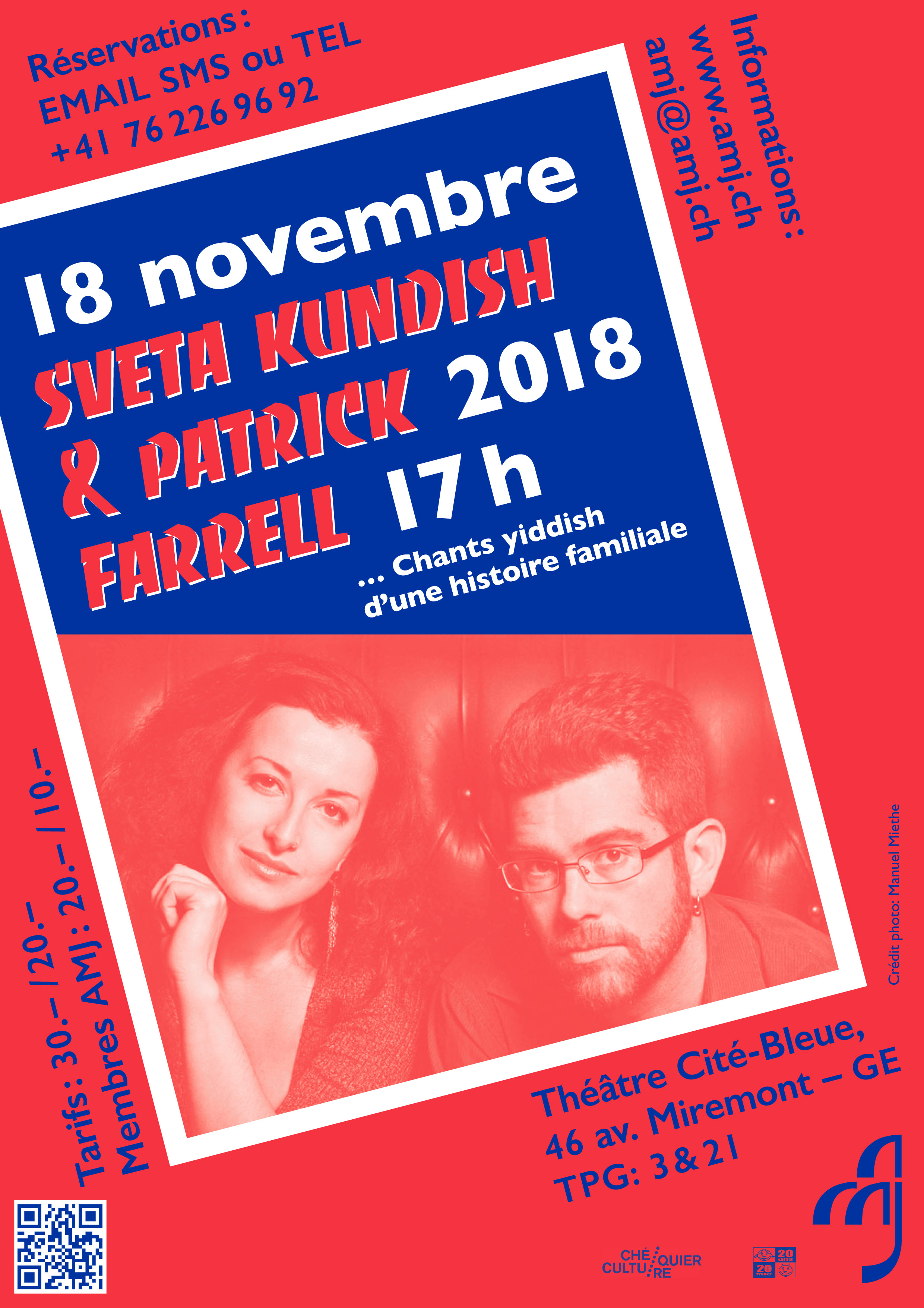 Sveta Kundish & Patrick Farrell - Genve - 18.11.2018