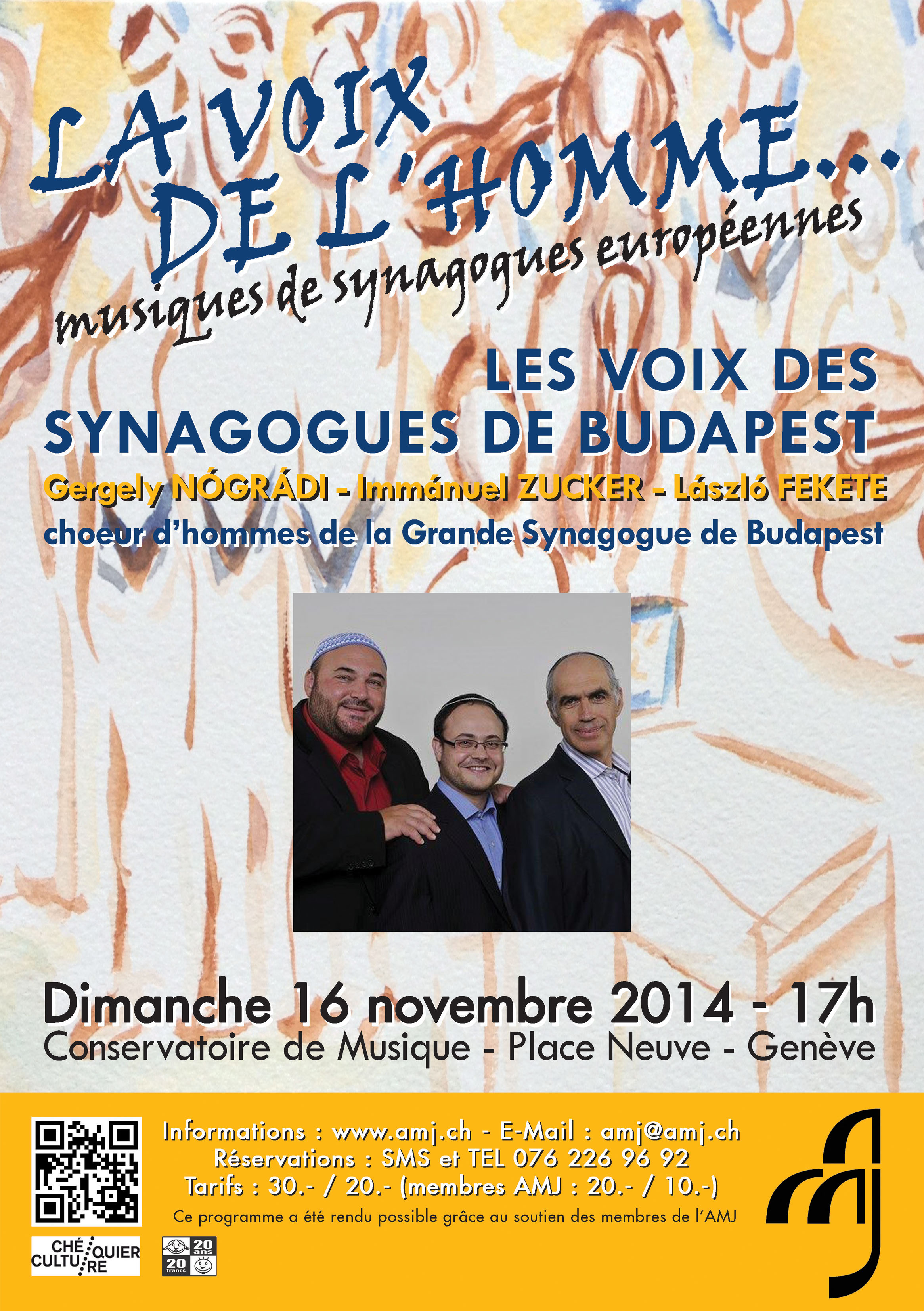 Voix Homme : les voix des synagogues de Budapest