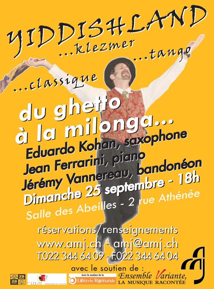 YIDDISHLAND - du ghetto  la milonga