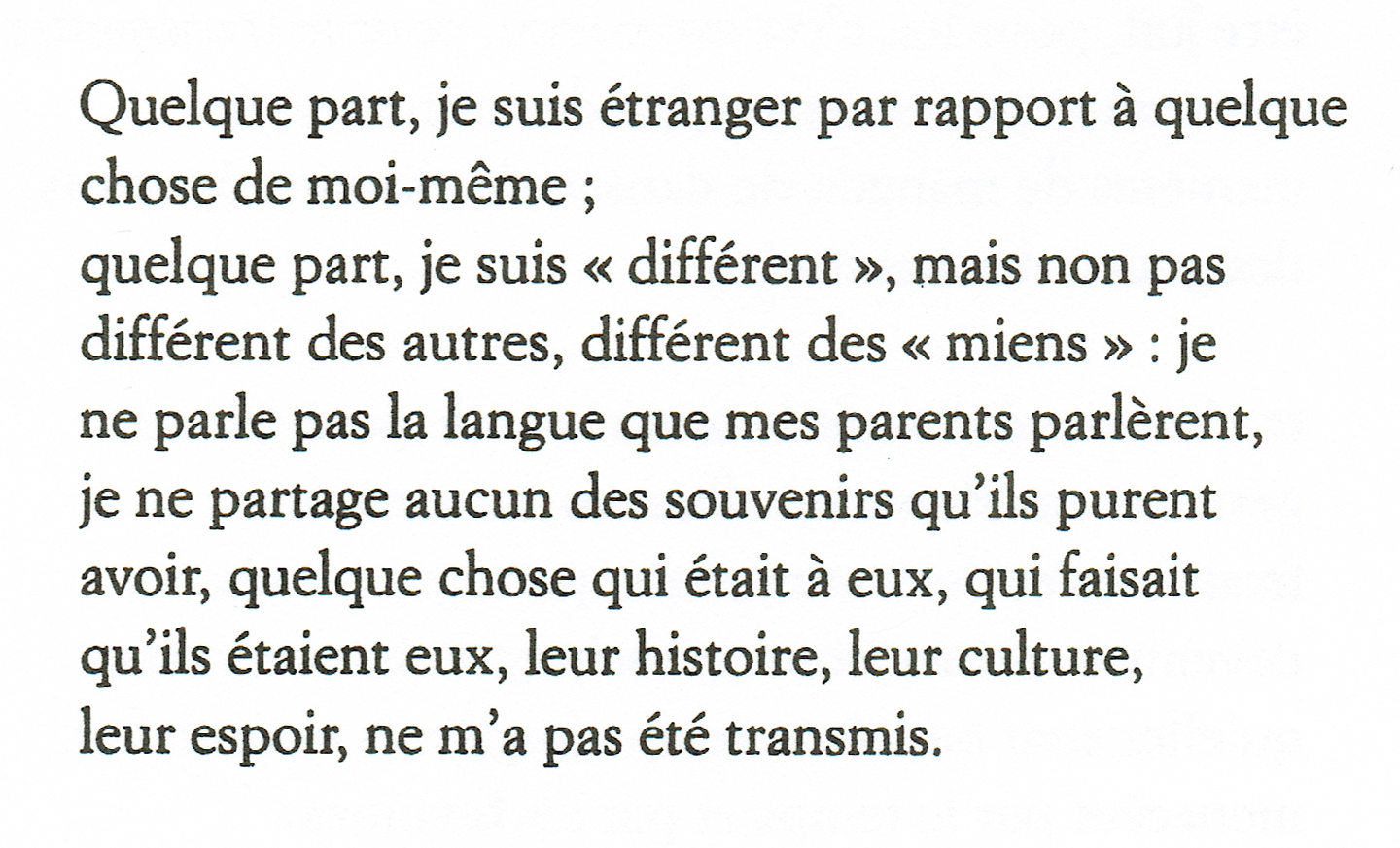 Ellis Island - Georges Perec