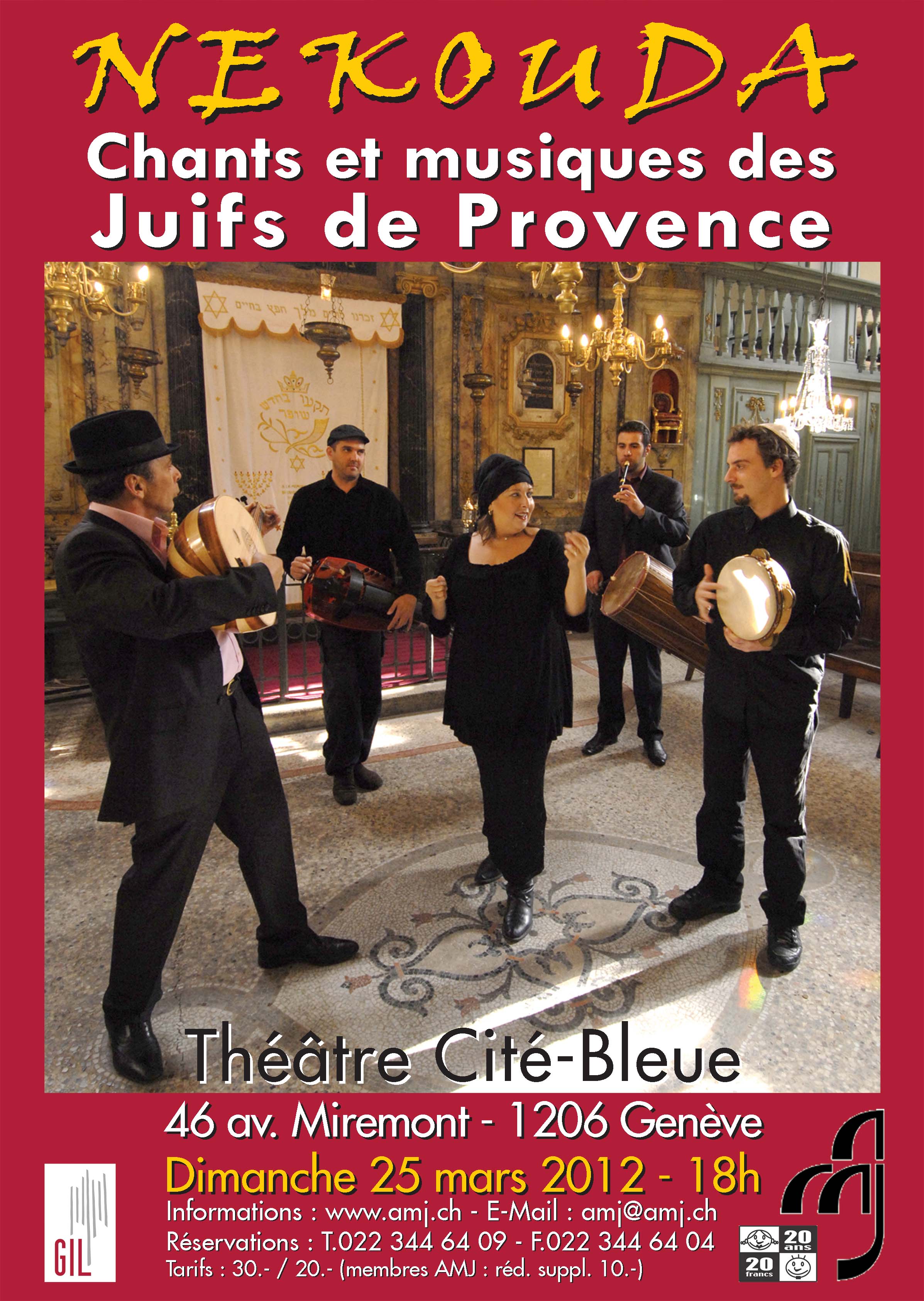 NEKOUDA - musiques et chants des anciennes communauts juives de Provence